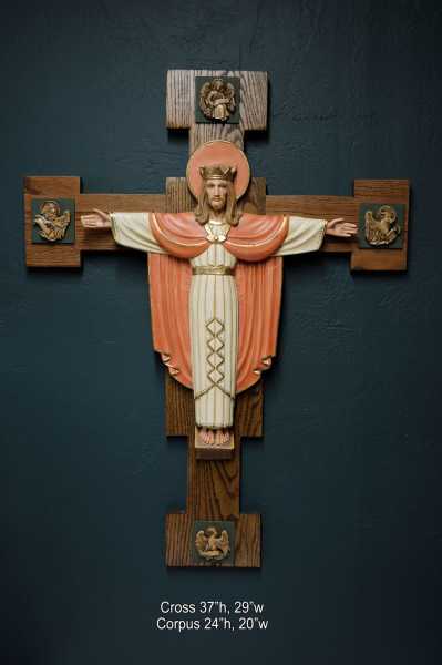 Jesus-and-Evangelists-Church-Crucifix