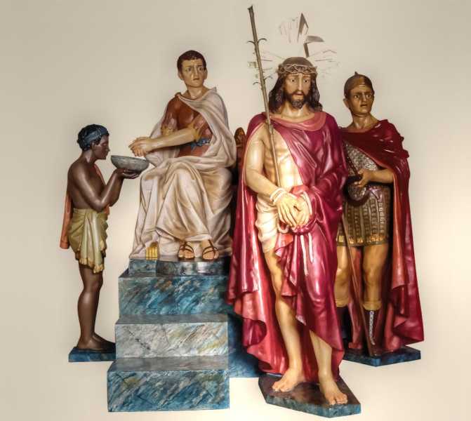 Jesus-Sentenced-To-Death-Statue