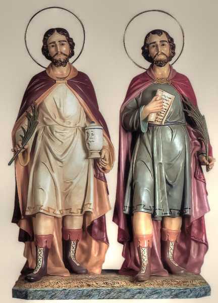 Saints-Cosmas-and-Damian-Church-Statues