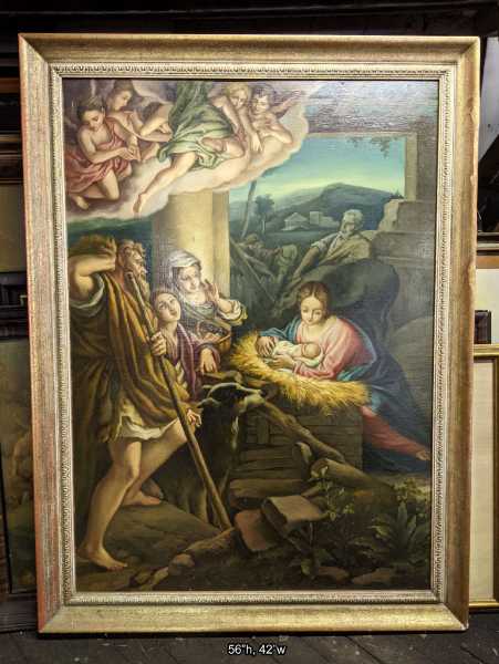 Birth-of-Christ-Nativity-Oil-Painting